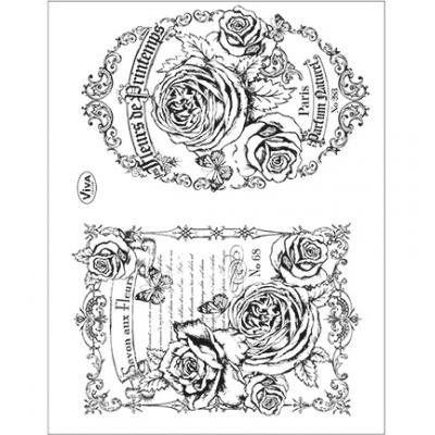 Viva Decor Clear Stamps - Fleurs de Printemps